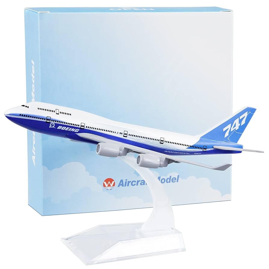 Boeing 747 模型　1/400 Amazon.com: Busyflies 1:400 Diecast Airplanes Model Aircraft